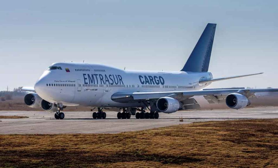 Venezuela responderá de manera contundente a robo de avión de Emtrasur