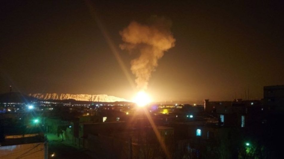 Sabotaje provoca explosión en líneas de gas en Irán