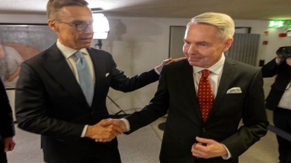 Conservador Alex Stubb gana presidenciales en Finlandia