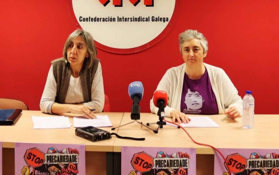 As mulleres da CIG mobilizaranse este 8M contra a precariedade e en demanda de traballo digno e igualdade