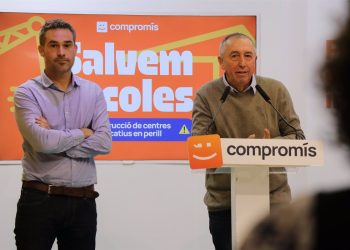 Compromís denuncia el desmantelamiento de la construcción de centros educativos por parte de PP y Vox