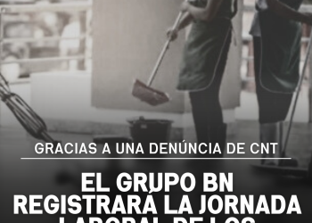 El Grupo BN implementa el registro de la jornada laboral para los trabajadores en Sabadell