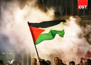 CGT hace un llamamiento para redoblar esfuerzos en la denuncia del Genocidio en Gaza y acudir a las manifestaciones del 25-F por el fin del comercio de armas y las relaciones con Israel