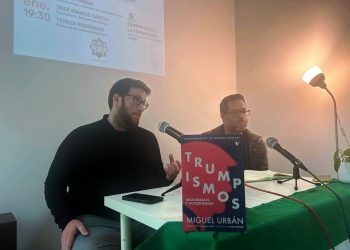 Miguel Urbán presenta en Jerez “Trumpismos” su nuevo libro ante la ola de extrema derecha