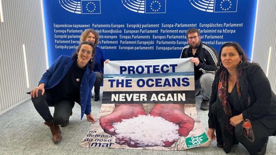 Exigen la aprobación de un reglamento europeo riguroso sobre pélets de plástico