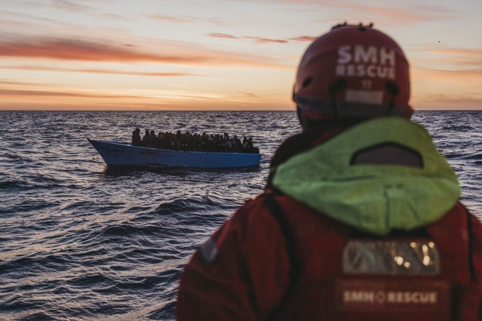 Aita Mari rescata a 43 personas en el Mediterráneo Central