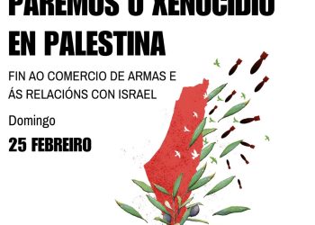 25-F: Concentracións contra o Xenocidio en Palestina