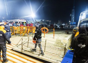 Aita Mari desembarca en Ortona, a 1200km de donde se realizó el rescate 