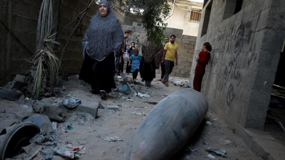 3000 bombas sin detonar lanzadas por Israel amenazan vida de palestinos