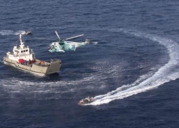 Arranca maniobra marítima Irán-Rusia-China