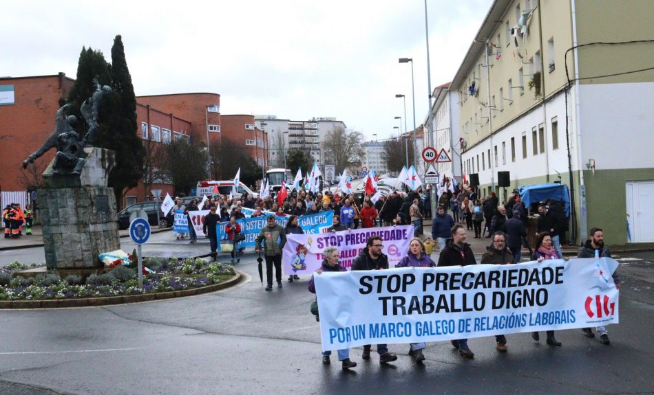 A CIG conmemora o 10 de Marzo reclamando unha nova lexislación laboral e un marco galego de relacións laborais