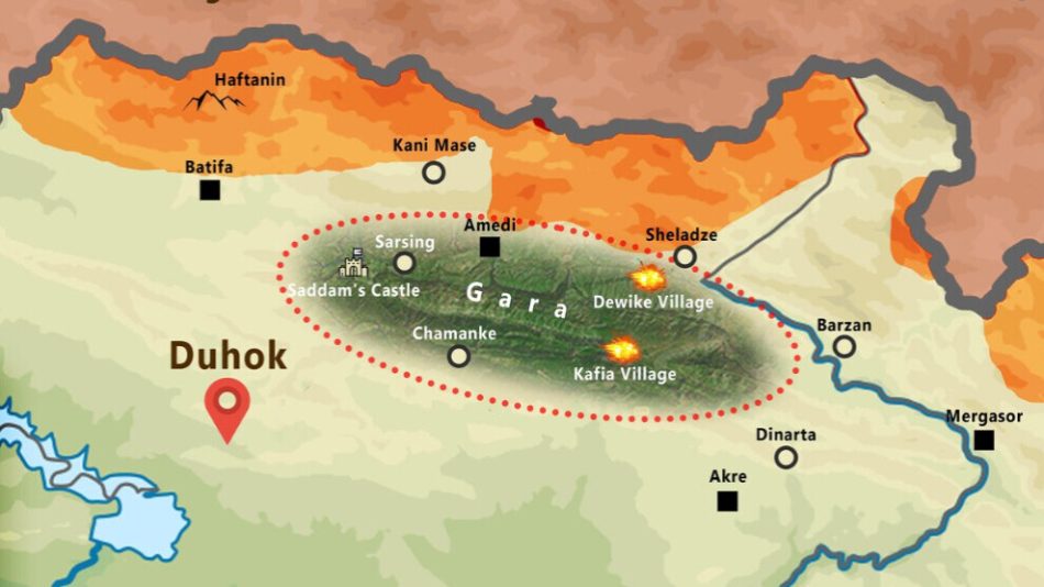 En los primeros 70 días de 2024, Turquía ha bombardeado la gobernación de Duhok al menos 141 veces