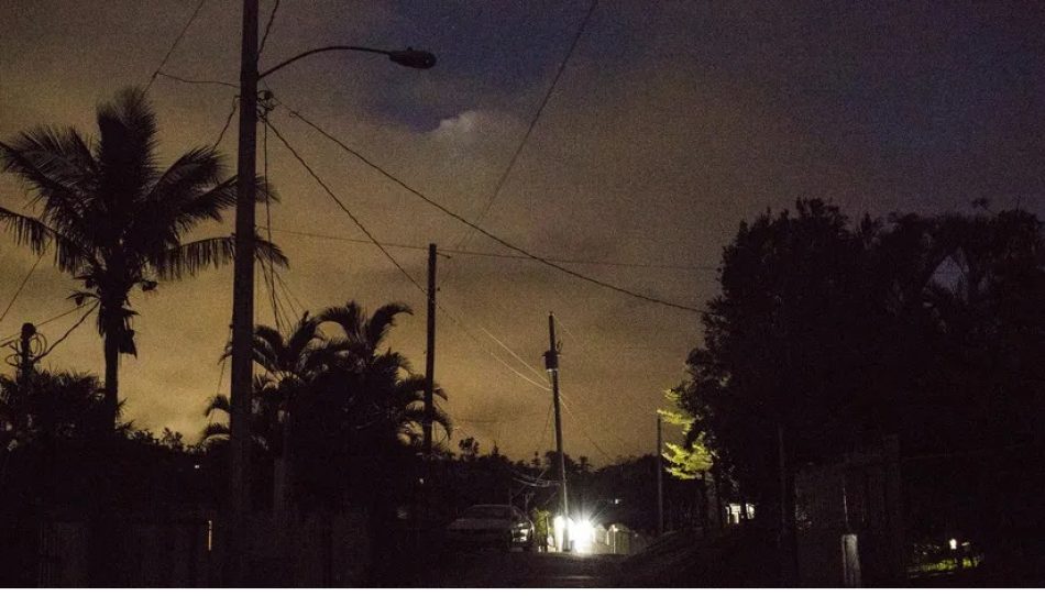 Sin electricidad 190.000 abonados en Puerto Rico