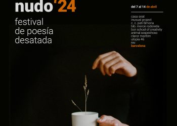 La VIII edición de NUDO, festival de poesía desatada suma espacios, recupera la feria poética y se inspira en el cuerpo como motor de creación