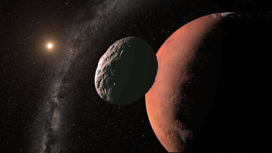 Descrito un nuevo asteroide troyano que comparte órbita con Marte