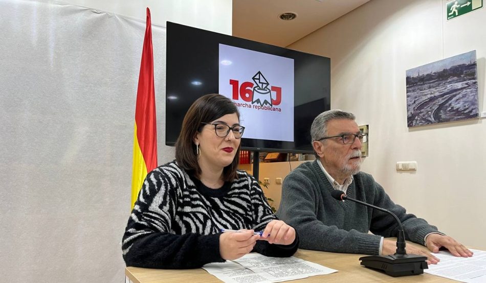 Una gran marcha republicana recorrerá Madrid el 16 de junio a los diez años de la coronación de Felipe VI