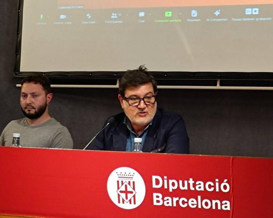 Lluís Mijoler i l’independent Andrés Garcia Berrio, noves incorporacions per acompanyar Jéssica Albiach a la llista dels Comuns