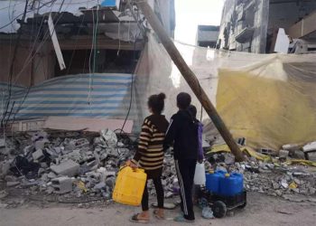 Norte de Gaza sufre por contaminación de agua potable