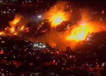 Activan alerta roja en ciudad chilena de Valparaíso por incendios