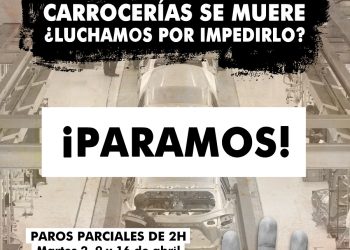 CGT Renault convoca paros de dos horas en Carrocerías como protesta por la eliminación del turno de noche en embutición