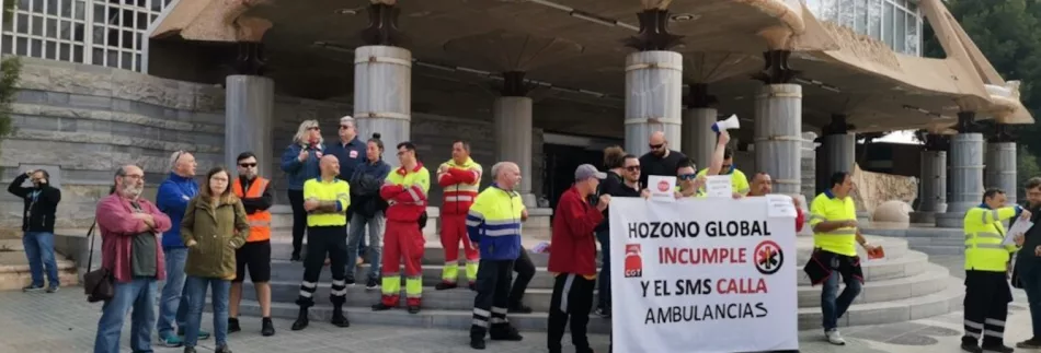 CGT ante las declaraciones de López Miras sobre los no incumplimientos en el Servicio de Ambulancias