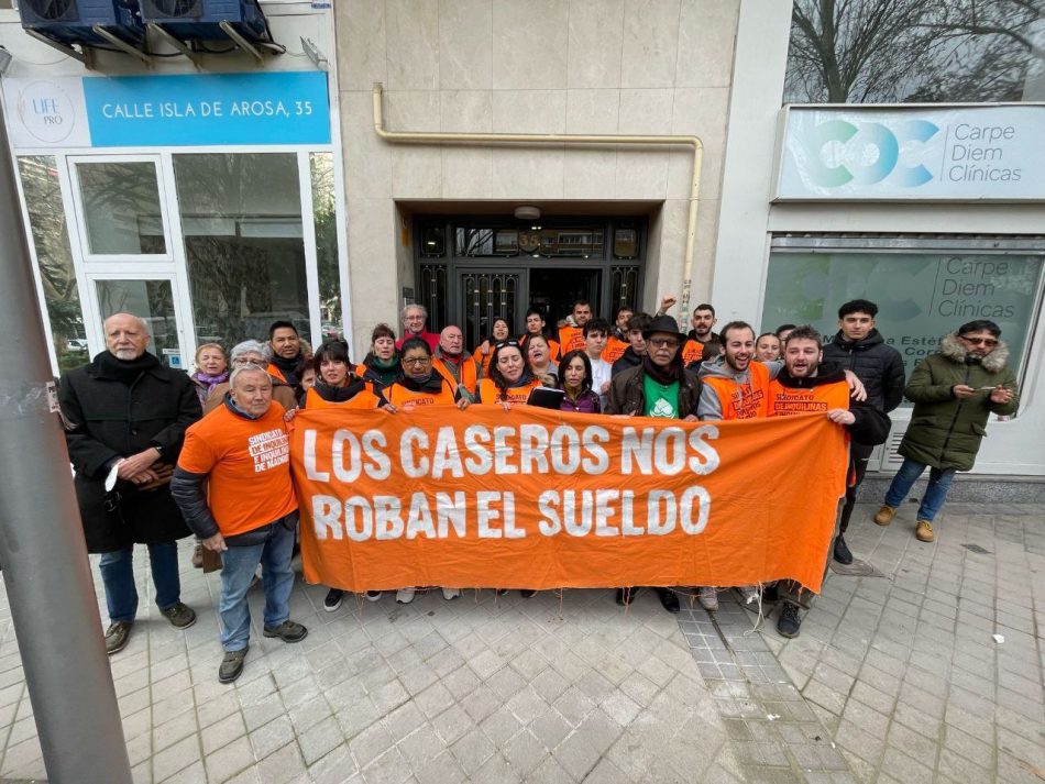 Sindicato de Inquilinas de Madrid: «La organización vecinal es lo único que logra parar los desahucios»