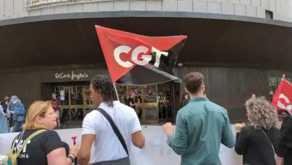 CGT denuncia a El Corte Inglés por atentar contra la conciliación familiar de sus trabajadoras/es al suprimir un pequeño beneficio producto del deslizamiento horario