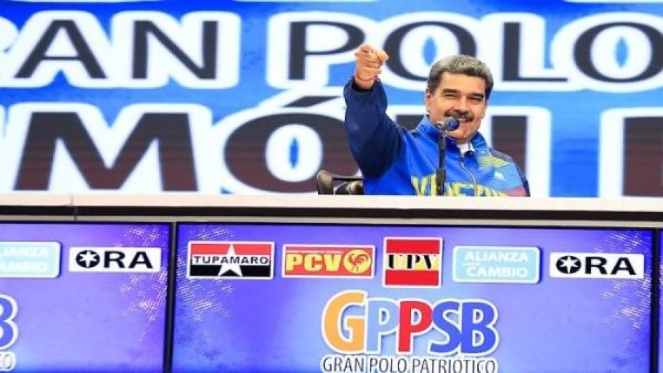 Presidente Maduro, candidato del Gran Polo Patriótico para las elecciones del 28 de julio
