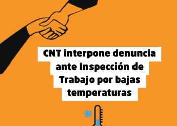 Sección sindical de CNT en Casa de Campo denuncia ante Inspección de Trabajo las bajas temperaturas en Centro de Menores