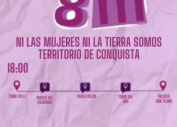 Asamblea Feminista Unitaria de Sevilla (AFUS) reclama para el 8M el fin de la ocupación y las violencias machistas