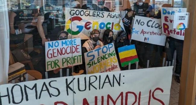 Google expulsa a 50 empleados por protestar contra contrato proisraelí