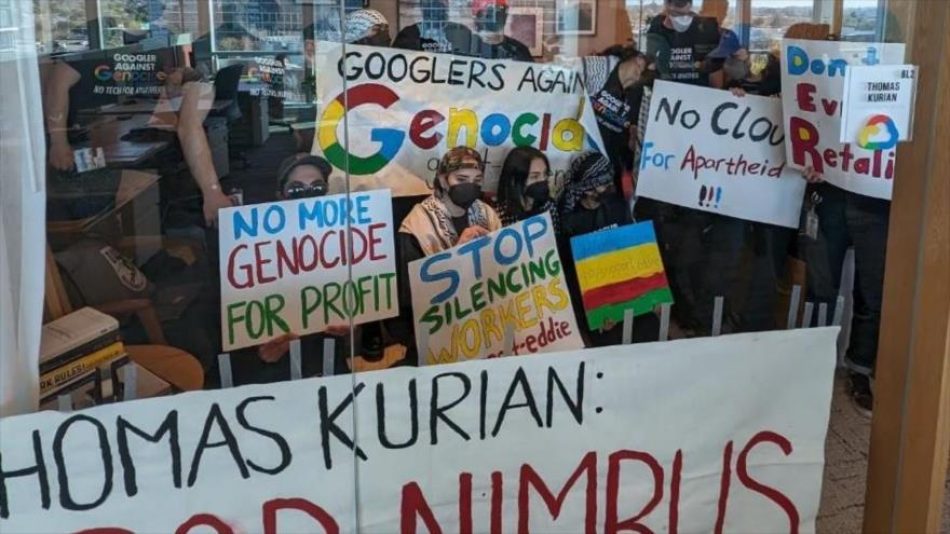 Google expulsa a 50 empleados por protestar contra contrato proisraelí