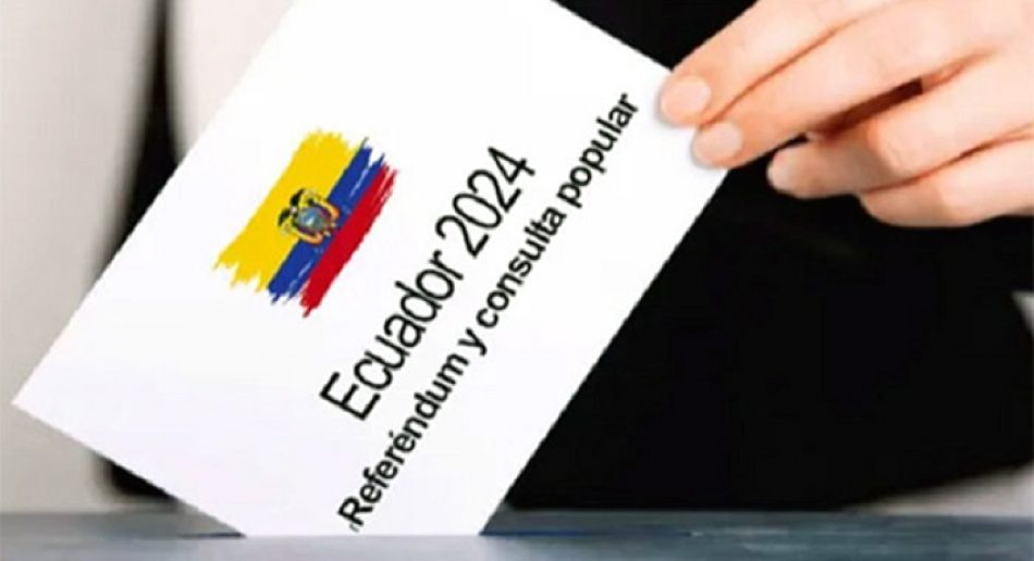 Ecuador: electores apoyan mayor seguridad y frenan propuestas neoliberales