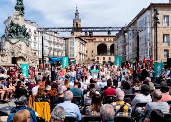 Pello Otxandiano: «EH Bildu quiere ser el punto de encuentro de quienes quieren el cambio, una nueva forma de hacer política»