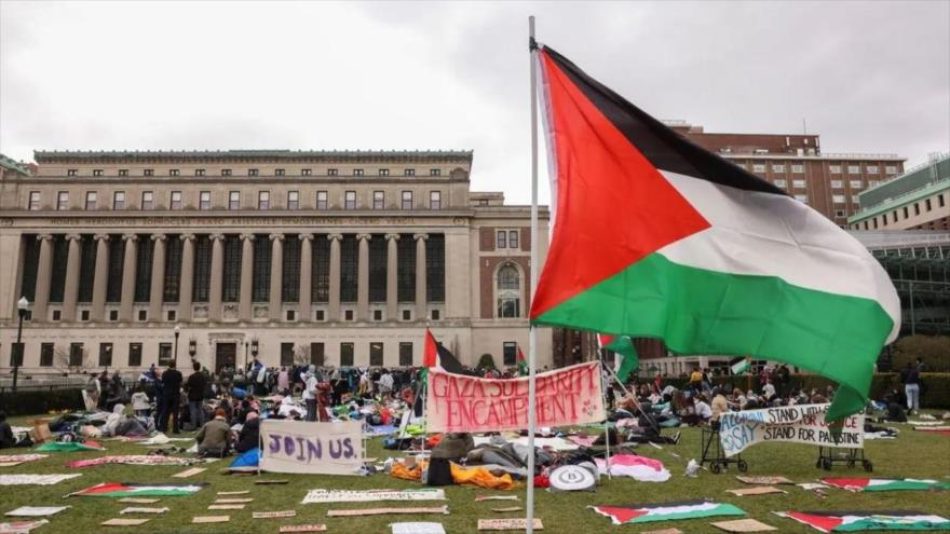 Detenidos 47 estudiantes en la universidad Yale por apoyar Gaza