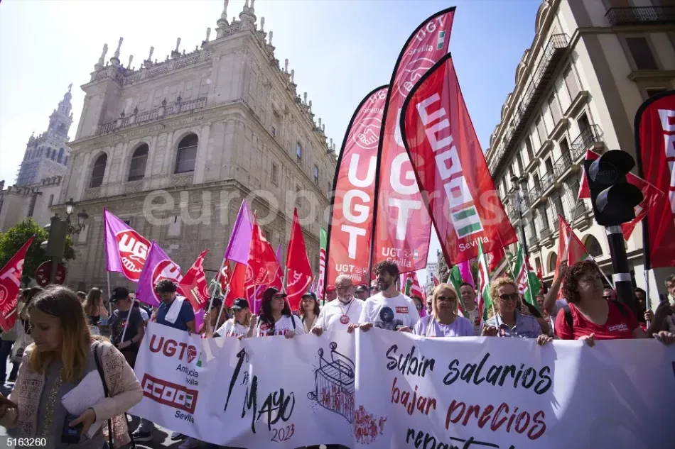 Día Internacional de los Trabajadores: FACUA llama a las movilizaciones del 1 de mayo en defensa del trabajo, la dignidad y la democracia
