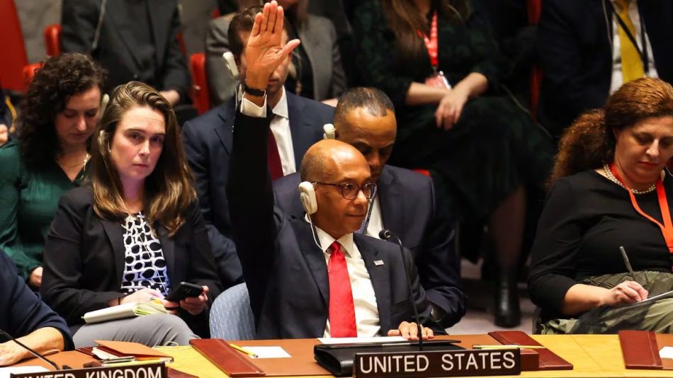 EEUU veta admisión de Palestina como miembro pleno de la ONU