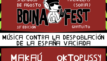 Oktopussy, Makaú, La Cosecha y L´Asia representarán a la España vaciada en el 10º Boina Fest contra la despoblación
