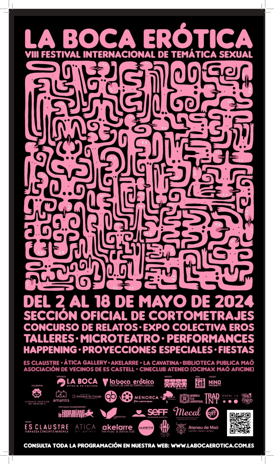8ª Edición Festival Internacional de cine de temática sexual «La Boca Erótica»