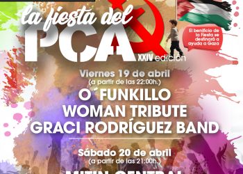 La Fiesta del PCA despierta en Córdoba este viernes con la celebración de su XXIV Edición