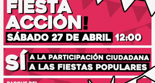 Hortaleza (Madrid) se manifiesta en defensa de sus fiestas vecinales este sábado