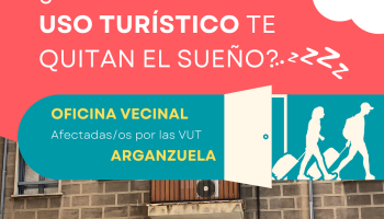 La oficina vecinal de afectados por los pisos turísticos abre una sede en Arganzuela