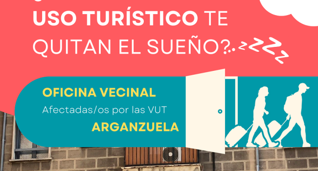 La oficina vecinal de afectados por los pisos turísticos abre una sede en Arganzuela