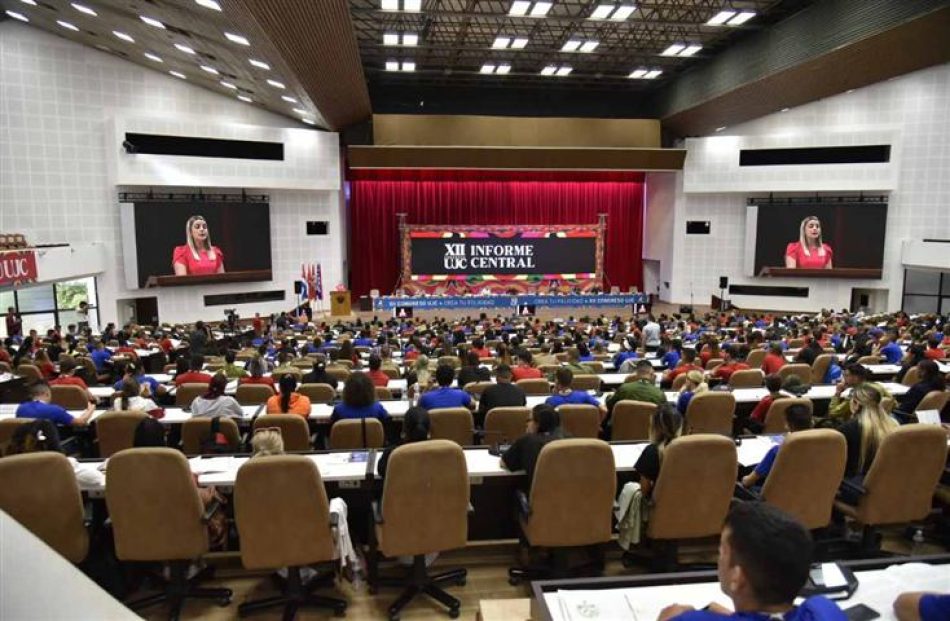 Concluye XII congreso de la Unión de Jóvenes Comunistas de Cuba