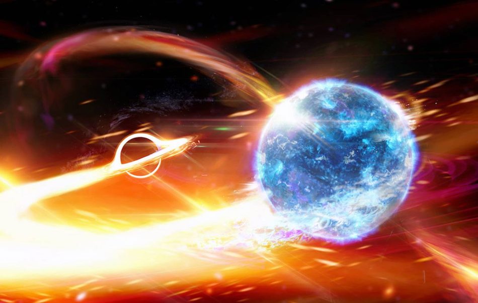 Detectada la fusión entre una estrella de neutrones y un objeto desconocido