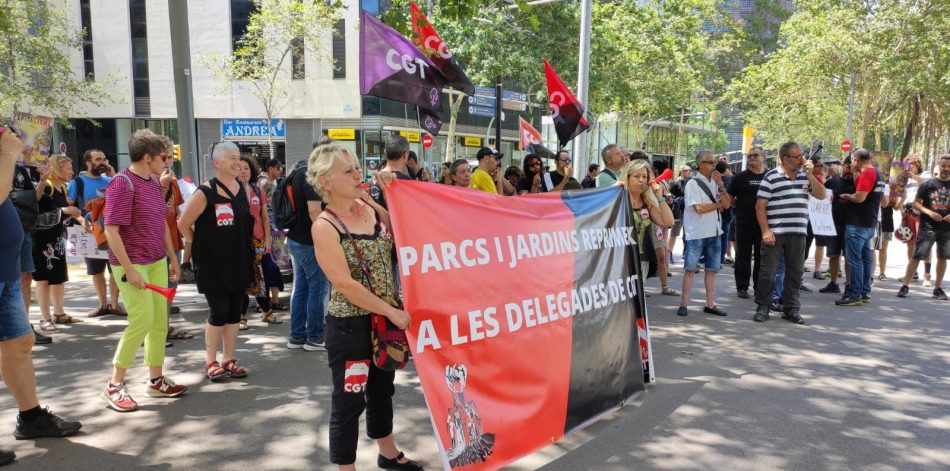 Parcs i Jardins es manifestarà davant el consell d’administració en contra de la imposició del torn de tarda