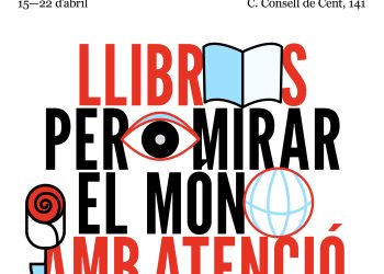 Comuns presenta el cicle ‘Llibres per mirar la vida amb atenció’ amb motiu de la Diada de Sant Jordi