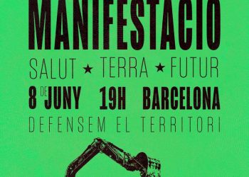 Organitzacions juvenils i ecologistes convoquen una manifestació ecologista el 8 de juny a Barcelona