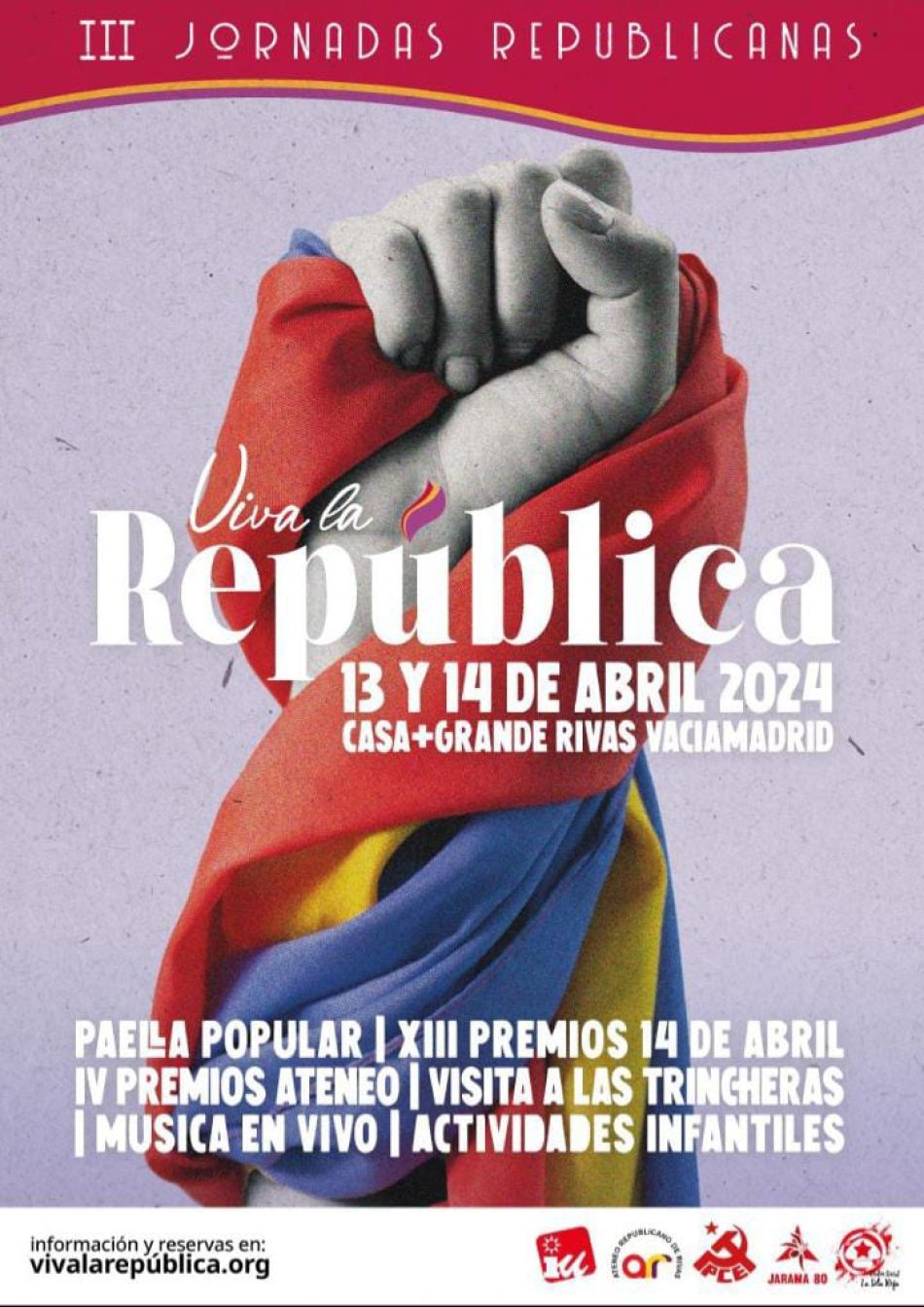 Marea de Residencias, la Plataforma Verdad y Justicia, las trabajadoras de educación infantil y el Festival Internacional de Cine por la Memoria Democrática, ‘Premios 14 de abril’ 2024