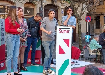 Ismael González saluda “la entrada de la coalición Sumar en el Parlamento vasco” a través de EA-IU con Jon Hernández, aunque lamenta “los malos resultados para la izquierda transformadora”